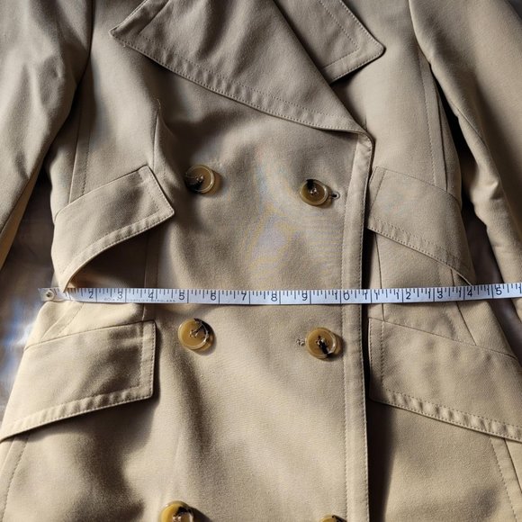Zara Woman Trench Coat (Size S, Made in Spain) - Picture 9 of 12